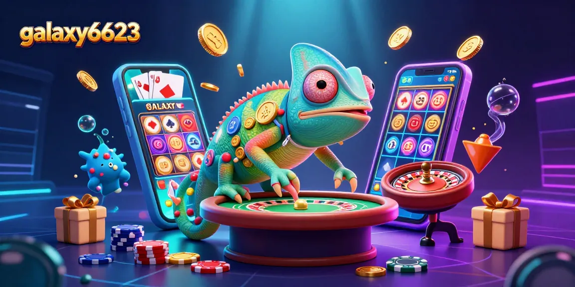 Spin to win at galaxy6623 with vibrant, colorful slot game elements and a dynamic casino atmosphere.