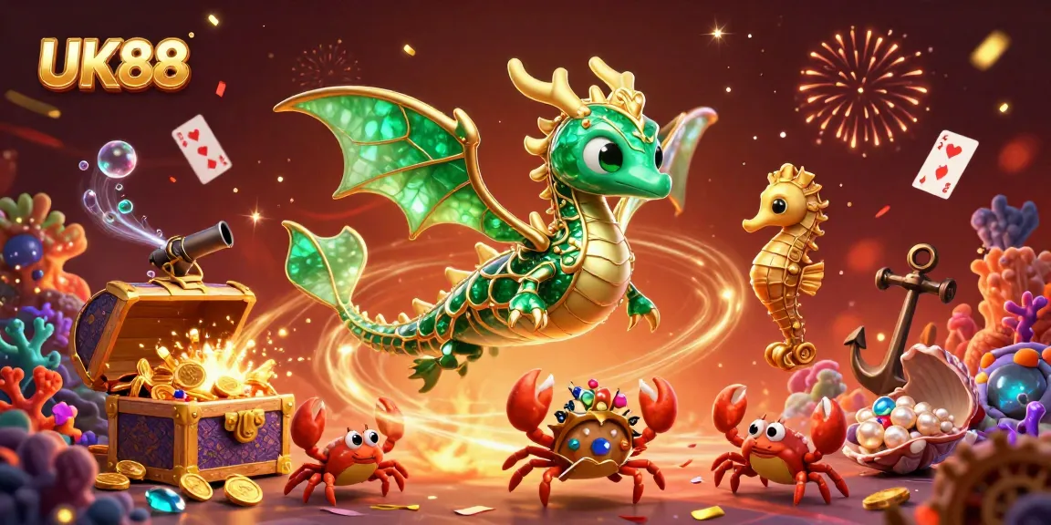 Win big at UK88 with mesmerizing underwater scenes featuring rich treasures and dynamic gaming elements.