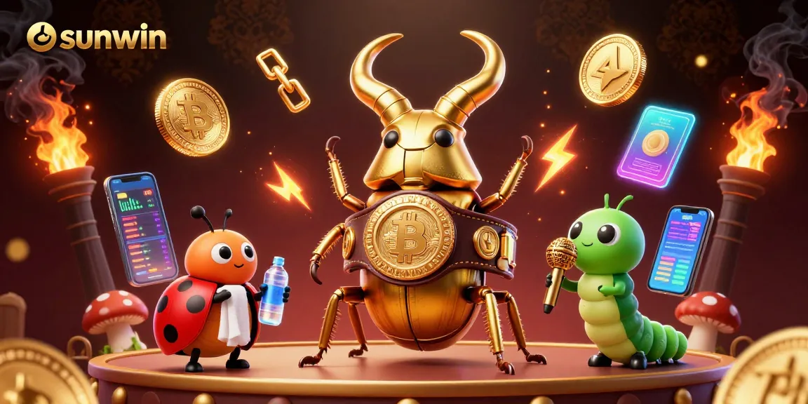 Bet big with sunwin's exciting gaming experience showcased in a vibrant 3D illustration.