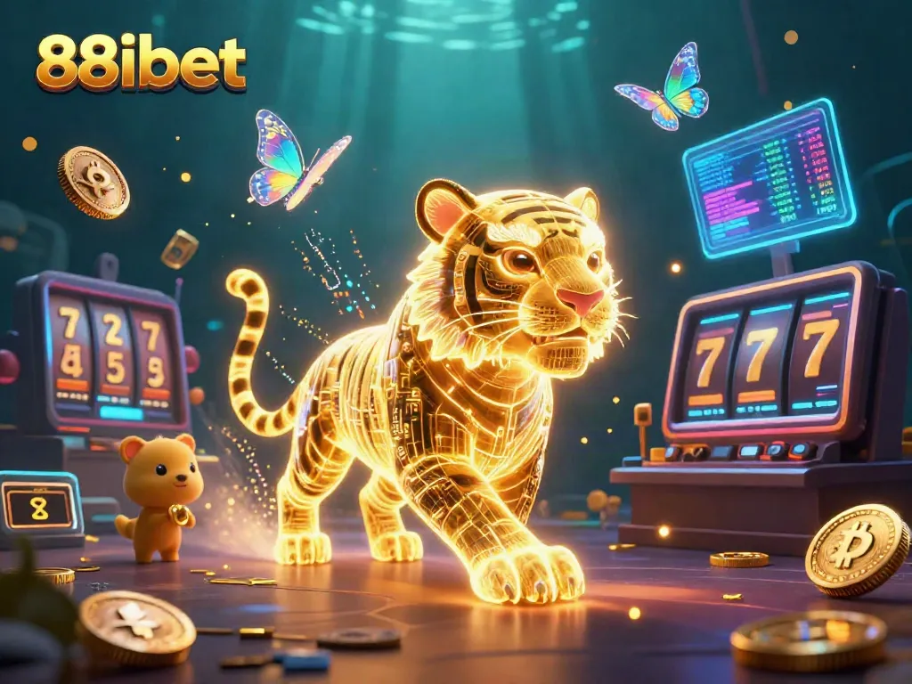 Engage in thrilling gaming experiences with 88ibet, showcasing a vibrant casino landscape full of jackpot action and cryptocurrency excitement.